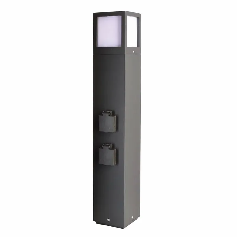 Deko-Light Energieverteiler, Facado Socket 650 mm, 1x max. 20 W E27, Anthrazit, 220-240 V/AC, 50 / 60 Hz Aktuell