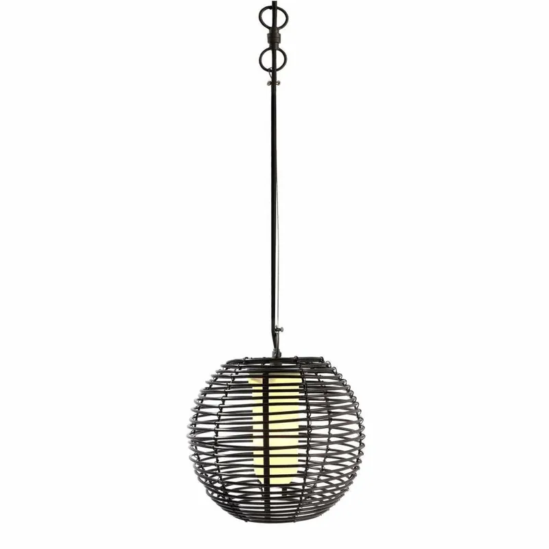 Deko-Light Pendelleuchte, Velorum, 1x max. 18 W E27, Schwarz, 220-240 V/AC, 50 / 60 Hz Kostenloser Versand