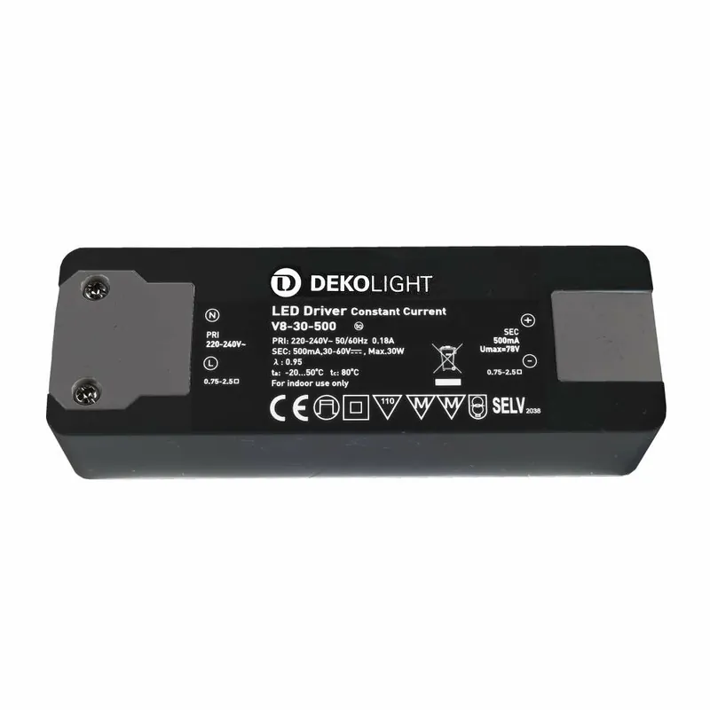 Kostenfreie Lieferung Deko-Light Deko-Light, Netzgerät (CC, DC), BASIC, CC, V8-30-500mA/30W, Stromkonstant, 15,0-30,0 W, 220-240 V/AC