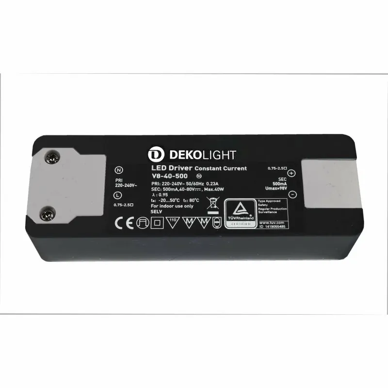 Versand Am Gleichen Tag Deko-Light Deko-Light, Netzgerät (CC, DC), BASIC, CC, V8-40-500mA/40W, Stromkonstant, 20,0-40,0 W, 220-240 V/AC