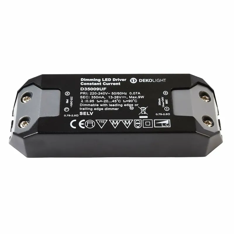 Deko-Light Deko-Light, Netzgerät (CC, DC) dimmbar, BASIC, DIM, CC, D35009UF/9W, Stromkonstant, Mit Phasenanschn Sofort Bestellen