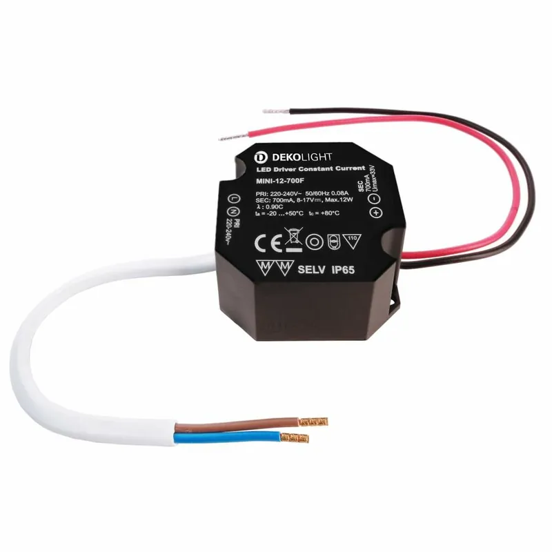 Deko-Light Deko-Light, Netzgerät (CC, DC) dimmbar, OCTO, DIM, CC, RSM-12-700T/12W, Stromkonstant, Mit Phasenabs Preisknaller