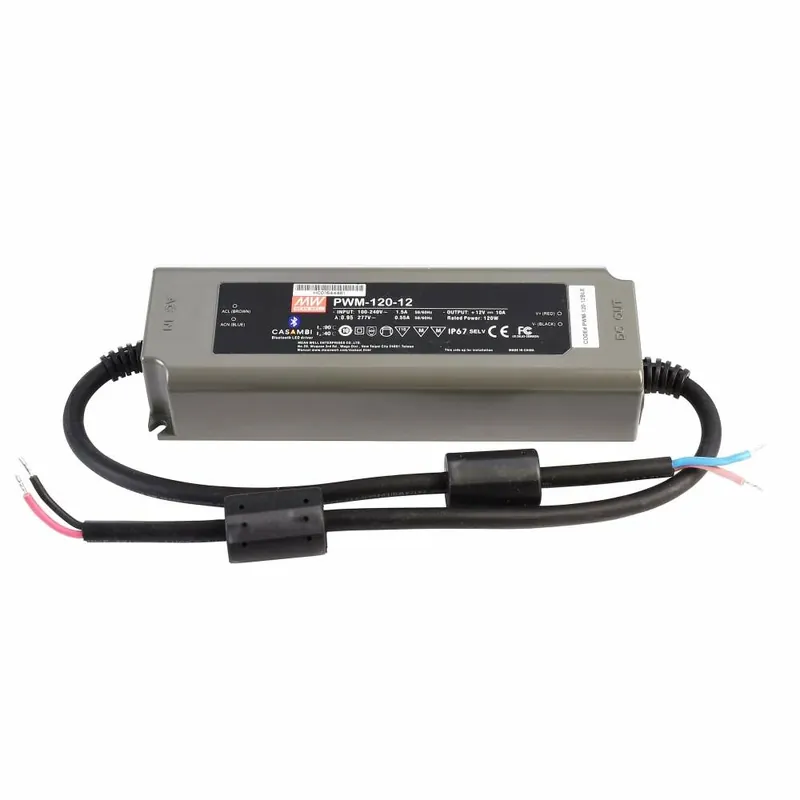 Meanwell, Netzgerät (CV, DC) dimmbar, PWM-120-12BLE Casambi, Spannungskonstant, Casambi, 120.0 W, 90 Ausverkauf