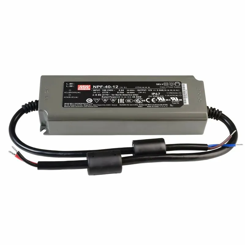 Heißes Angebot Meanwell, Netzgerät (CV, DC), CV, NPF-40-12, Spannungskonstant, 40.0 W, 90-305 V/AC, Ausgangsspannun