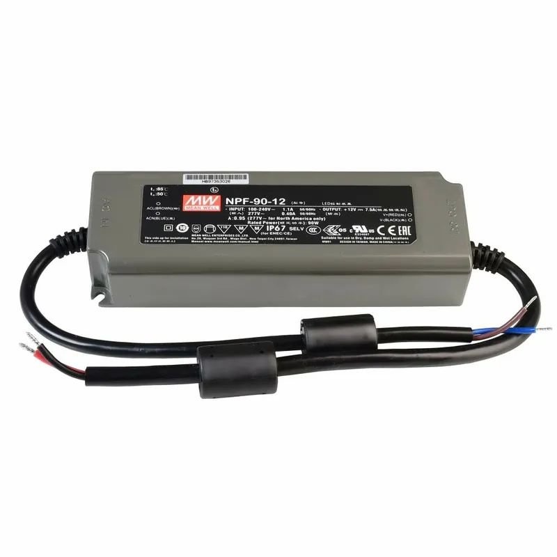 Meanwell, Netzgerät (CV, DC), CV, NPF-90-12, Spannungskonstant, 90.0 W, 90-305 V/AC, Ausgangsspannun Sale