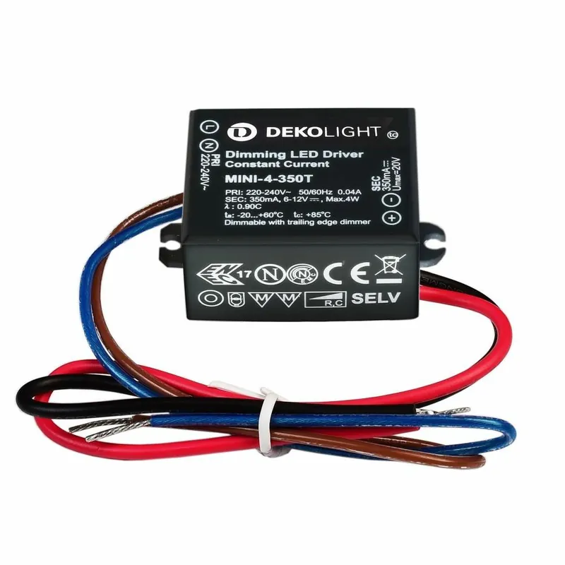 Sofort Bestellen Deko-Light Deko-Light, Netzgerät (CC, DC) dimmbar, MINI, DIM, CC, MINI-4-350T/4W, Stromkonstant, Mit Phasenabsc