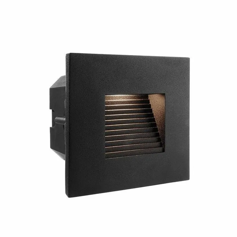 Neue Ware Deko-Light Mechanisches Systemzubehör, Abdeckung schwarz eckig für Light Base II COB Outdoor, Tiefe: 100 mm, Br