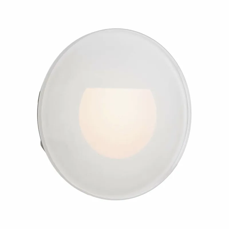 Markenware Deko-Light Mechanisches Systemzubehör, Abdeckung milchig rund für Alwaid, Höhe: 22.8 mm, Durchmesser: 78 mm