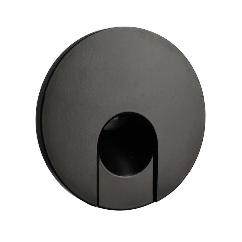 Neuheit Deko-Light Mechanisches Systemzubehör, Abdeckung rund schwarz Auge für Alwaid, Höhe: 20.4 mm, Durchmesser: 74.9