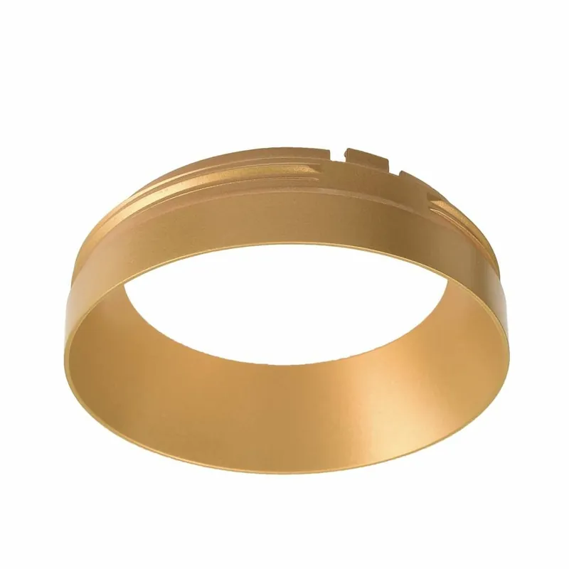 Deko-Light Mechanisches Systemzubehör, Reflektor Ring für Lucea 15/20 Gold, Höhe: 24 mm, Durchmesser: 82 mm Geprüft