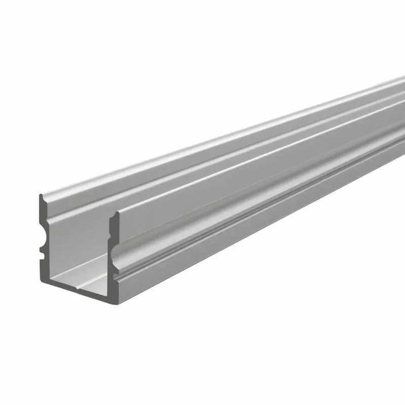 Geprüft Deko-Light Profil, U-Profil hoch AU-02-10, 10 - 11,3 mm LED Stripes, Aluminium, Silber, Eloxiert, Tiefe: 2000 m