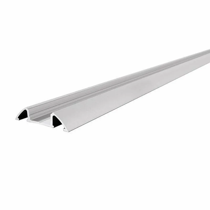Bestpreis Deko-Light Profil, Unterbau-Profil flach AM-01-10, 10 - 11,3 mm LED Stripes, Aluminium, Silber, Eloxiert, Tiefe