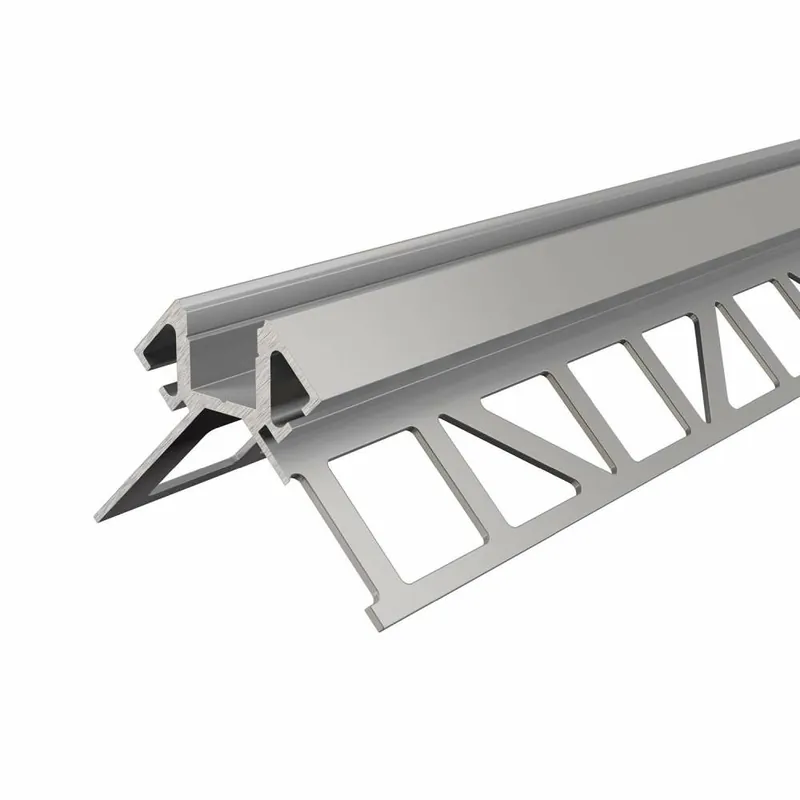 Top-Seller Deko-Light Profil, Fliesen-Profil Ecke außen EV-02-08, 8 - 9,3 mm LED Stripes, Aluminium, Silber, Eloxiert, Tie
