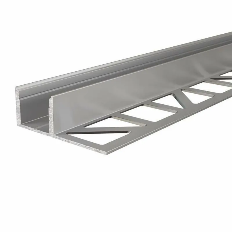 Deko-Light Profil, Fliesen-Profil EL-03-12, 12 - 13,3 mm LED Stripes, Aluminium, Silber, Eloxiert, Tiefe: 2500 Gratis Versand