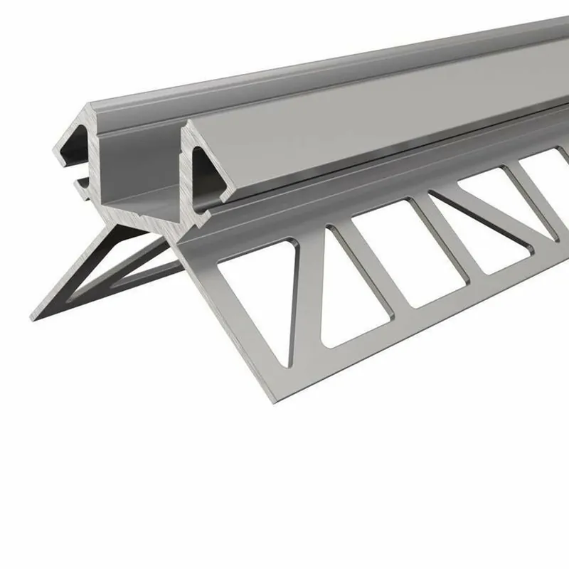 Neue Ware Deko-Light Profil, Fliesen-Profil Ecke außen EV-02-12, 12 - 13,3 mm LED Stripes, Aluminium, Silber, Eloxiert, T