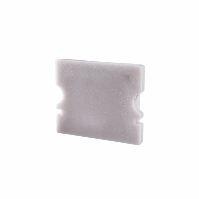 Deko-Light Profil Endkappe, Endkappe P-AU-02-12 Set 2 Stk, Kunststoff, Grau, Tiefe: 18 mm, Breite: 6 mm, Höhe: Solange Der Vorrat Reicht