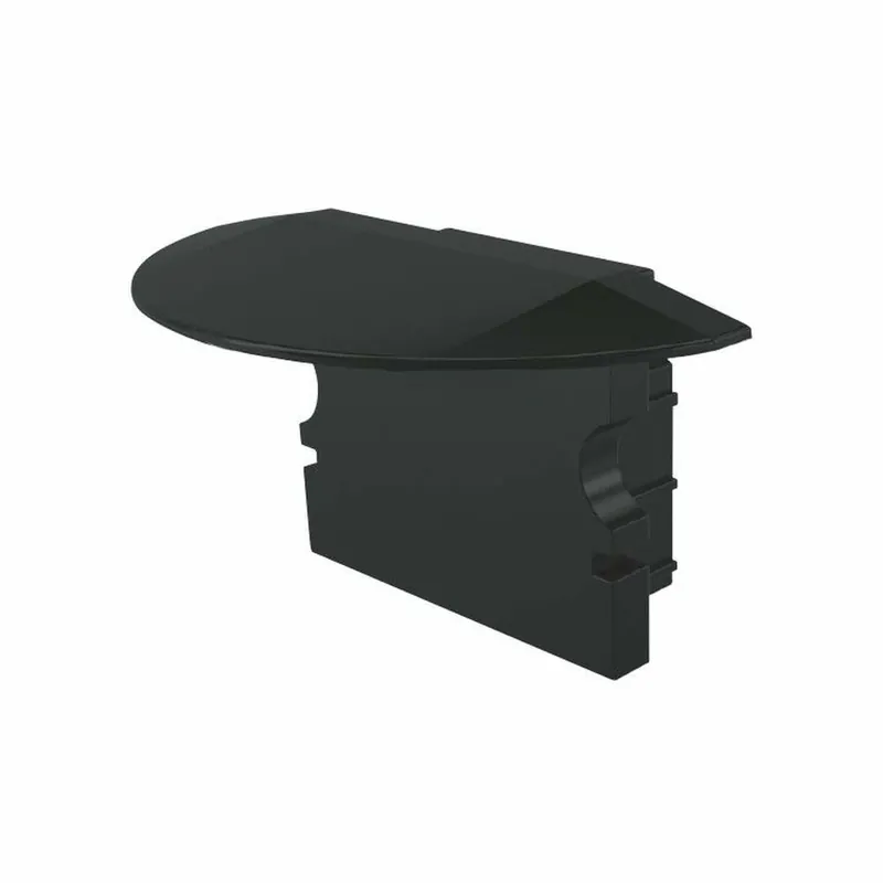 Deko-Light Profil Endkappe, Endkappe P-ET-02-12 Set 2 Stk, Kunststoff, Schwarz, Tiefe: 27 mm, Breite: 16 mm, Hö Ausverkauf