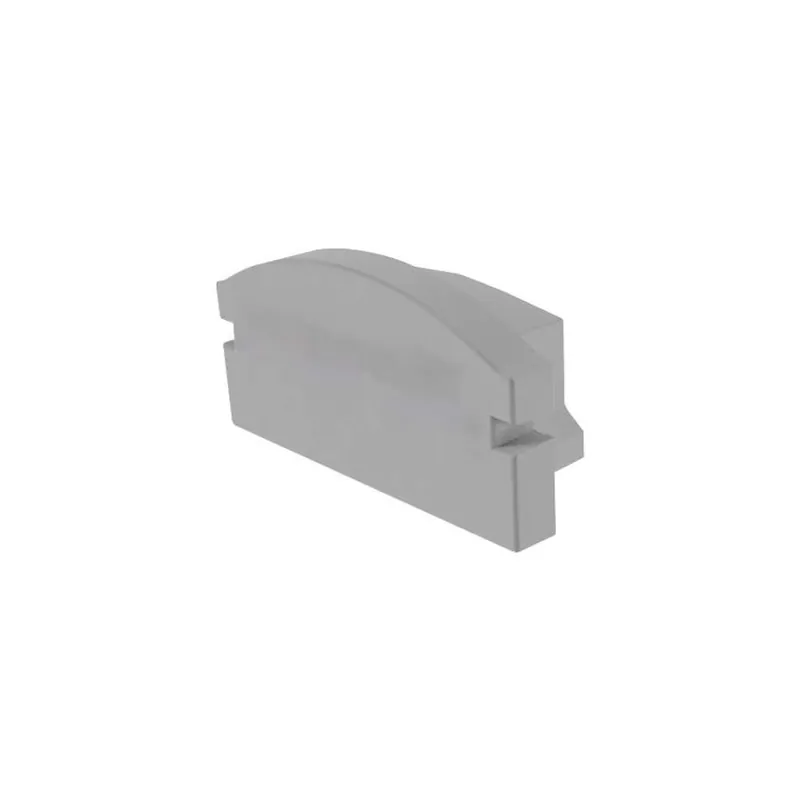 Deko-Light Profil Endkappe, Endkappe F-AU-01-12 Set 2 Stk, Kunststoff, Grau, Tiefe: 18 mm, Breite: 6 mm, Höhe: Top-Preis