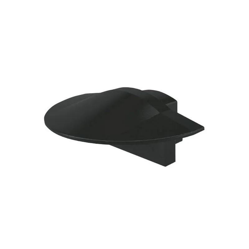Sale Deko-Light Profil Endkappe, Endkappe F-ET-01-08 Set 2 Stk, Kunststoff, Schwarz, Tiefe: 23 mm, Breite: 16 mm, Hö