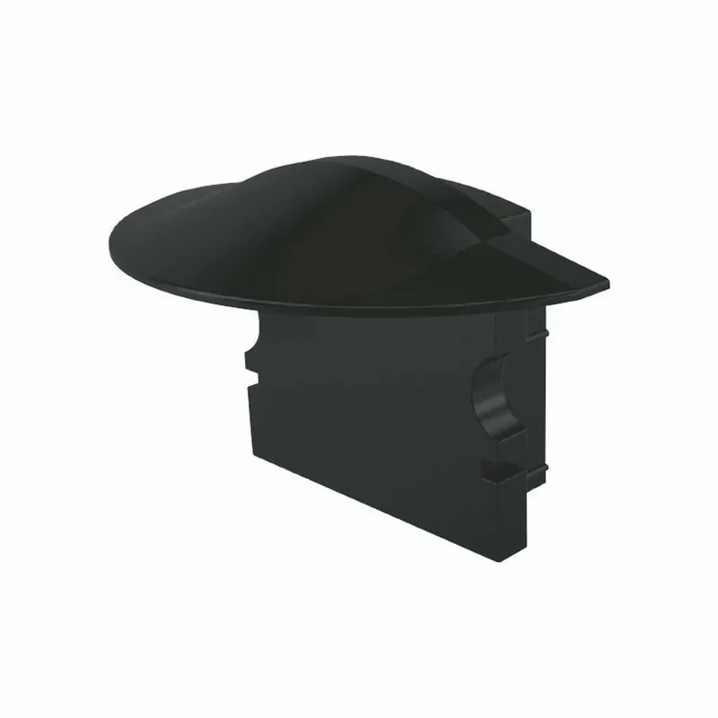 Angebot Deko-Light Profil Endkappe, Endkappe F-ET-02-12 Set 2 Stk, Kunststoff, Schwarz, Tiefe: 27 mm, Breite: 16 mm, Hö
