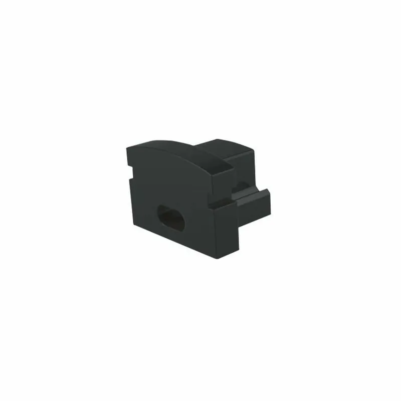 Deko-Light Profil Endkappe, Endkappe F-AU-01-05 Set 2 Stk, Kunststoff, Schwarz Preisknaller