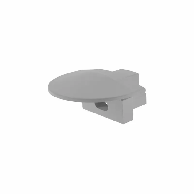 Mega-Angebot Deko-Light Profil Endkappe, Endkappe F-ET-01-05 Set 2 Stk, Kunststoff, Grau