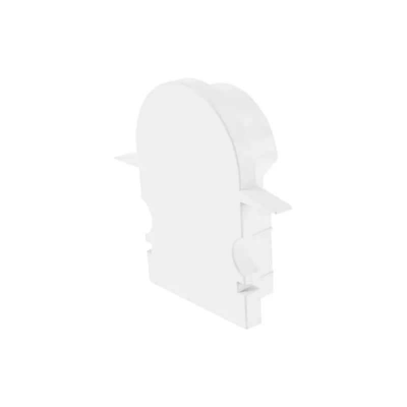 Deko-Light Profil Endkappe, Endkappe R-ET-02-10 Set 2 Stk, Kunststoff, Weiß, Tiefe: 25 mm, Breite: 6 mm, Höhe: Beliebt