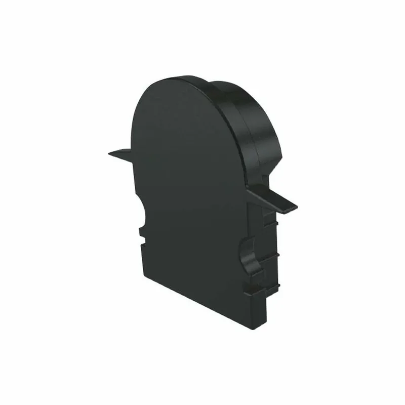 Deko-Light Profil Endkappe, Endkappe R-ET-02-12 Set 2 Stk, Kunststoff, Schwarz, Tiefe: 27 mm, Breite: 6 mm, Höh Meistverkauft
