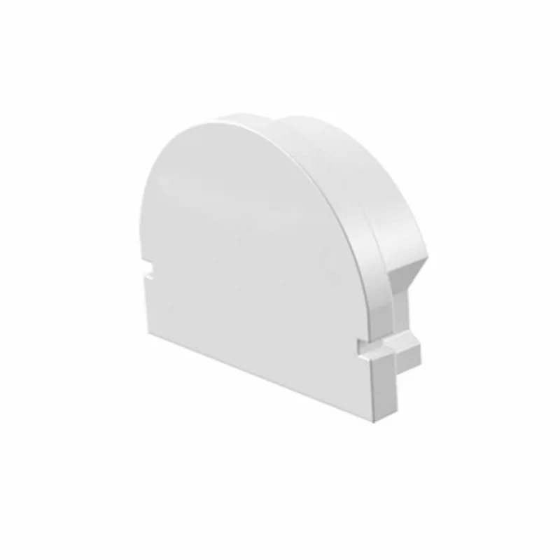 Deko-Light Profil Endkappe, Endkappe R-AU-01-15 Set 2 Stk, Kunststoff, Weiß, Tiefe: 21 mm, Breite: 6 mm, Höhe: Markenware