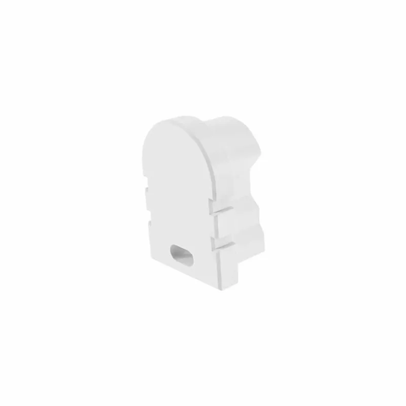 Neue Ware Deko-Light Profil Endkappe, Endkappe R-AU-02-05 Set 2 Stk, Kunststoff, Weiß
