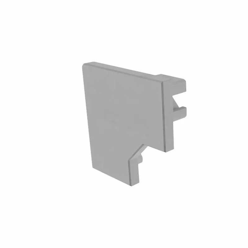 Deko-Light Profil Endkappe, Endkappe E-EV-02-08 Set 2 Stk, Kunststoff, Grau Mega-Angebot