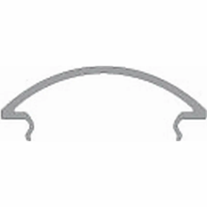 Deko-Light Deko-Light, Profil Abdeckung, Abdeckung R-05-25, Polycarbonat, Weiß, Satiniert 40% Transmission, Tie Neuheit