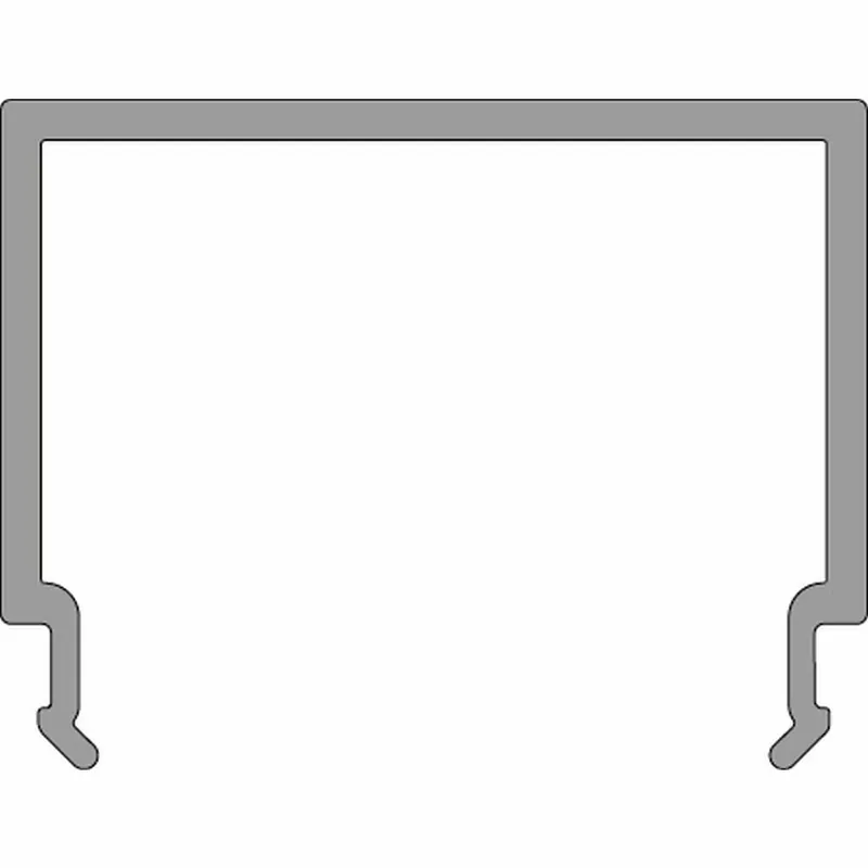 Mega-Angebot Deko-Light Deko-Light, Profil Abdeckung, PLANO ES u. BSH - Diffusor opal, Länge 2000mm, Kunststoff, Opal, Tiefe