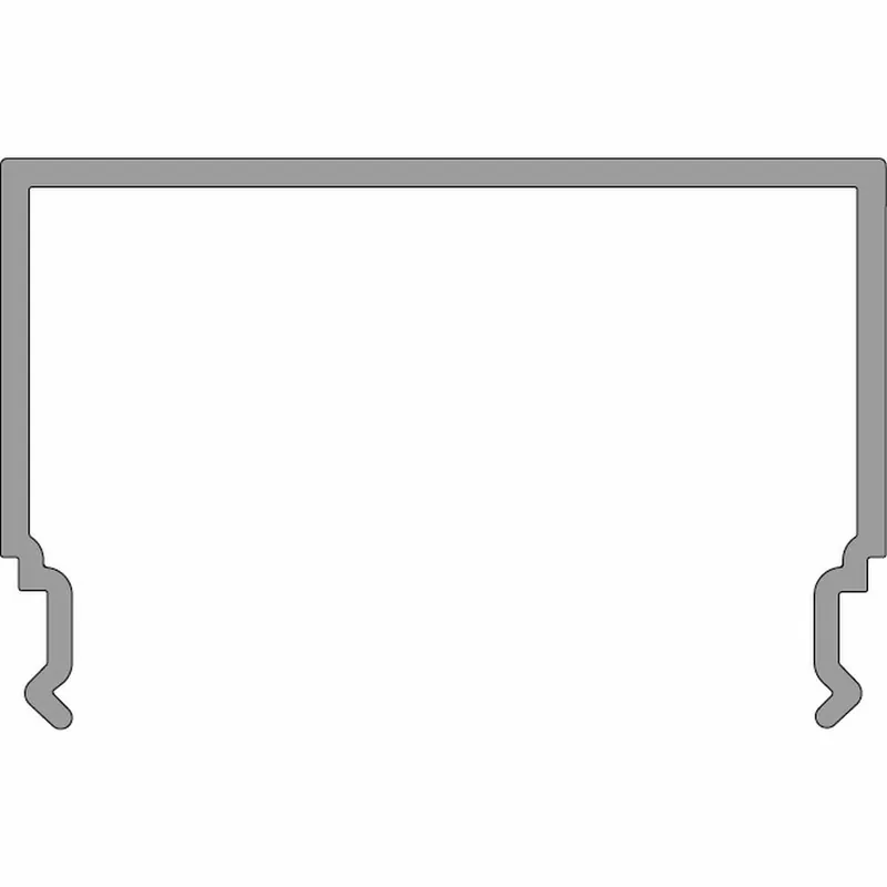 Deko-Light Deko-Light, Profil Abdeckung, PLANO MS - Diffusor opal, Länge 2000mm, Kunststoff, Opal, Tiefe: 2000 Preiswert