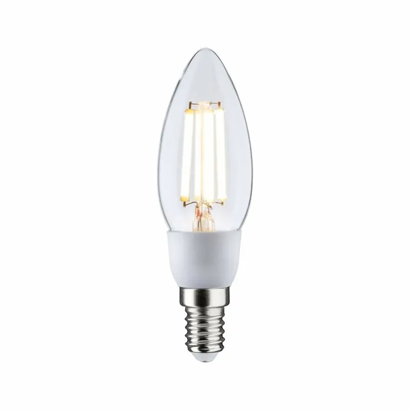 Paulmann Eco-Line Filament 230V LED Kerze E14 525lm 2,5W 3000K Klar Neu