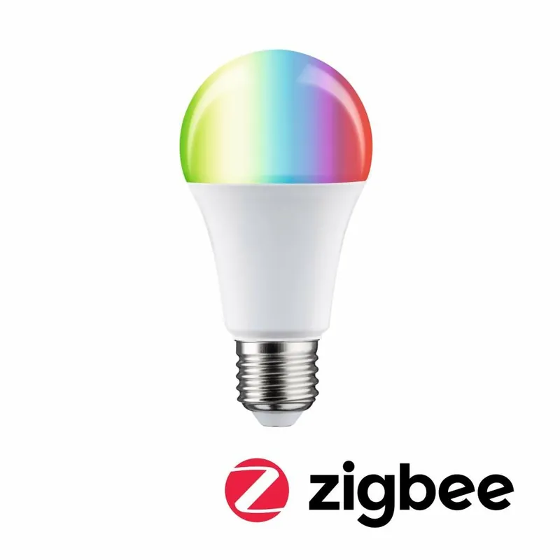 Top-Angebot Paulmann Standard 230V Smart Home Zigbee 3.0 LED Birne E27 806lm 9W RGBW+ dimmbar Matt
