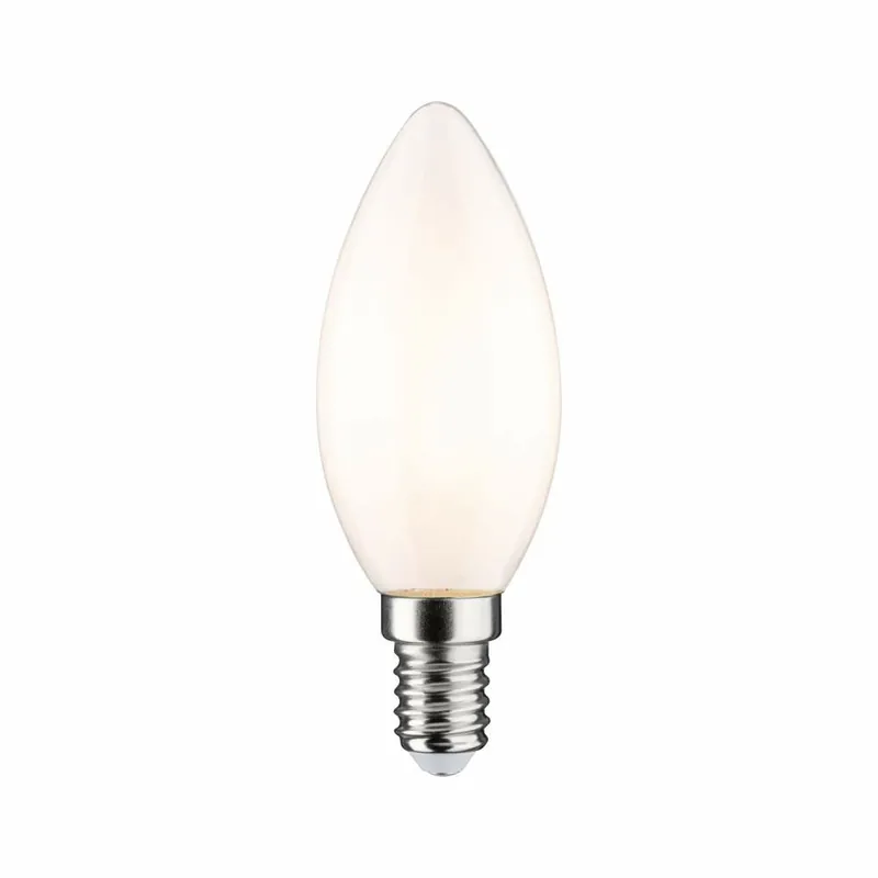 Paulmann Classic White LED Kerze E14 470lm 4,5W 2700K dimmbar Opal Sichere Zahlung