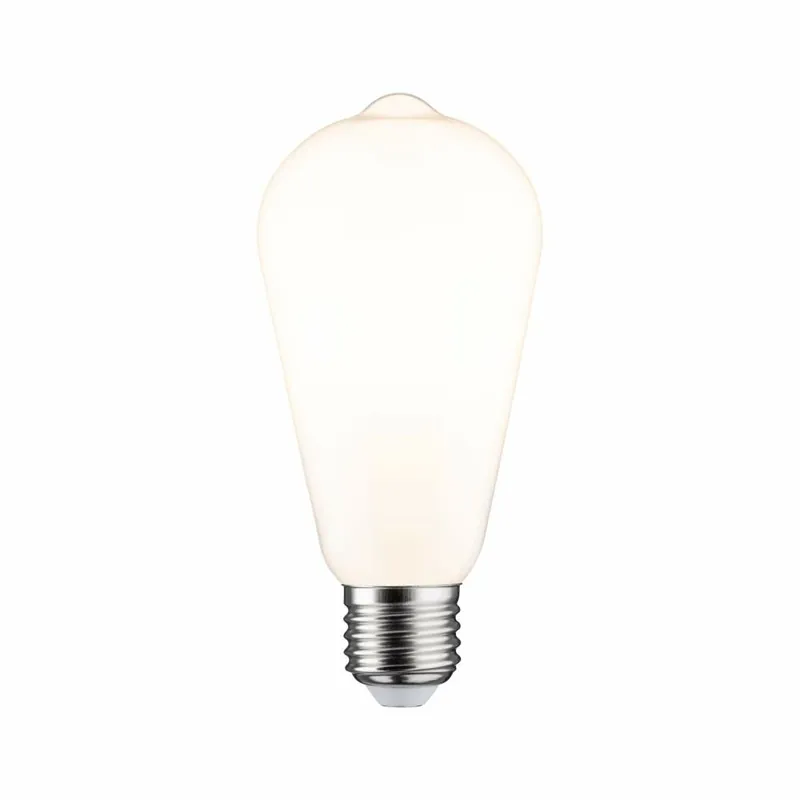 Paulmann Classic White LED Kolben ST64 E27 806lm 7W 2700K dimmbar Opal Günstig
