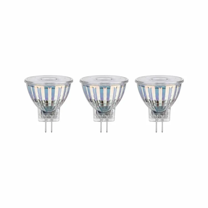 Paulmann Standard 12V LED Reflektor GU4 3x345lm 3x4,2W 2700K Silber Jetzt Kaufen