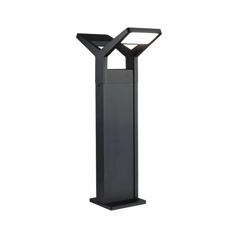 Angebot Paulmann LED Pollerleuchte Juntea IP44 585mm 3000K 2x12,5W 2x800lm 230V Anthrazit Aluminium