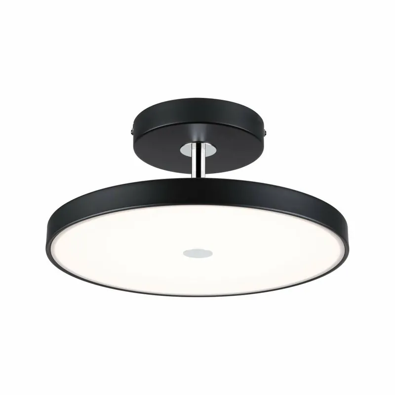 Paulmann LED Deckenleuchte 3-Step-Dim Hildor 2700K 2100lm 230V 26,5W dimmbar Schwarz matt/Chrom Aktuell