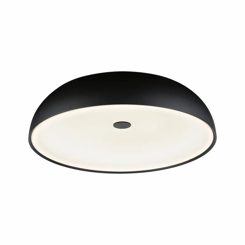 Paulmann LED Deckenleuchte 3-Step-Dim Jaron 2700K 1900lm 230V 26,5W dimmbar Schwarz matt Sichere Zahlung