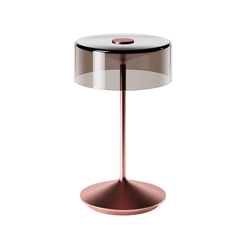 Sofort Bestellen Akku-Glasleuchte Numotion 265 mm rosegold 2,2W FlexMood 2200K/2700K IP54 171lm
