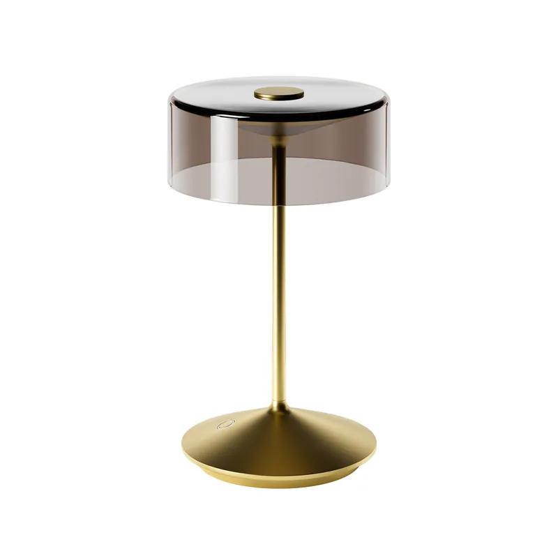 Top-Angebot Akku-Glasleuchte Numotion 265 mm goldfarben 2,2W FlexMood 2200K/2700K IP54 171lm