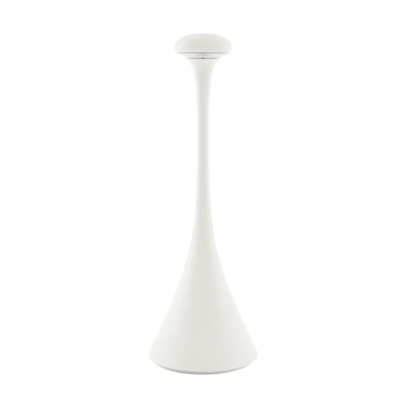 Abverkauf Akku-Tischleuchte Nudrop 290mm schneeweiß 2,2W Flex-Mood 2200K/2700K IP54 168/197lm