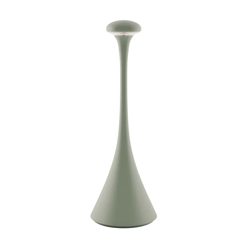 Akku-Tischleuchte Nudrop 290mm salbeigrün 2,2W Flex-Mood 2200K/2700K IP54 168/197lm Nur Für Kurze Zeit