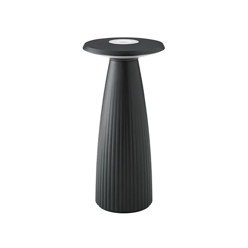 Neuheit Akku-Tischleuchte Nuflair 245mm nachtschwarz 2,2W Flex-Mood 2200K/2700K IP54