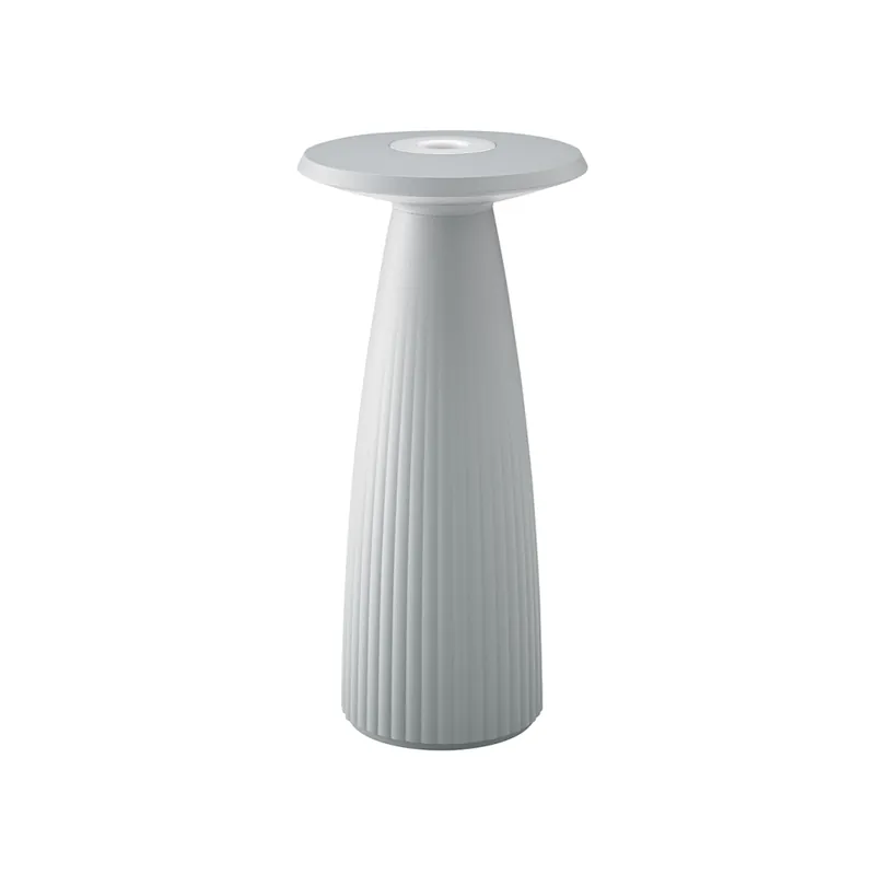 Akku-Tischleuchte Nuflair 245mm nebelgrau 2,2W Flex-Mood 2200K/2700K IP54 Gratis Versand