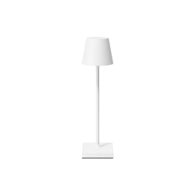 Akku-Tischleuchte Nuindie pocket 210mm schneeweiß 1,4W Flex-Mood 2200K/2700K IP54 Expressversand