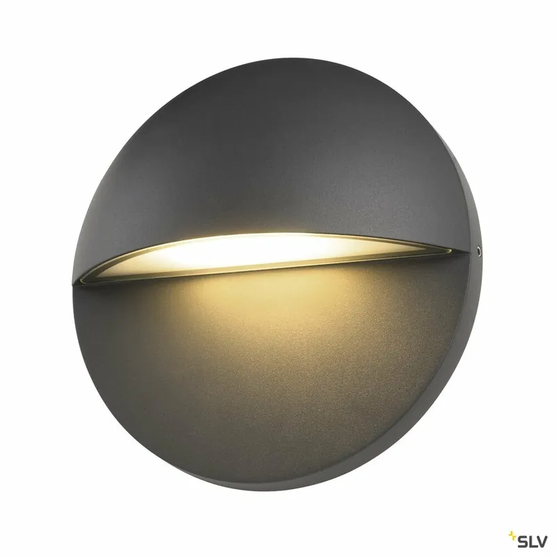 Top-Angebot SLV LID II, Wandaufbauleuchte, 2700/3000K, 15W, PHASE, 100°, anthrazit